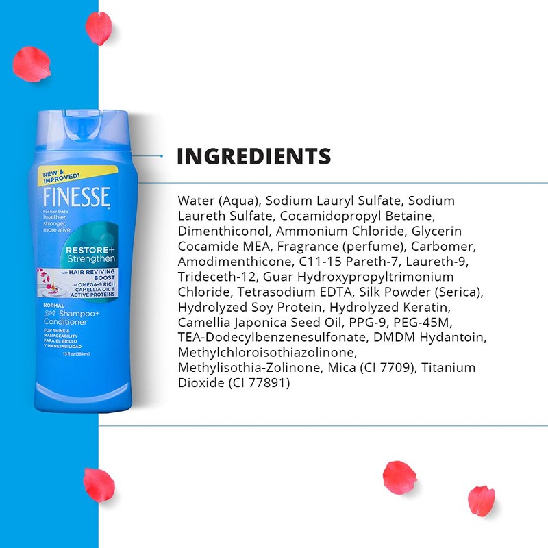 FINESSE Self Adjusting 2 in 1 Texture Enhancing Shampoo and