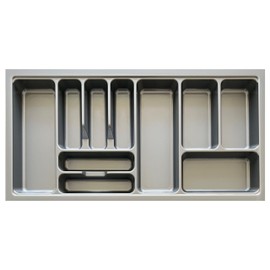 REHUK Premium Large Cutlery Drawer Organiser Tray Insert (815mm x 422mm x 60mm)