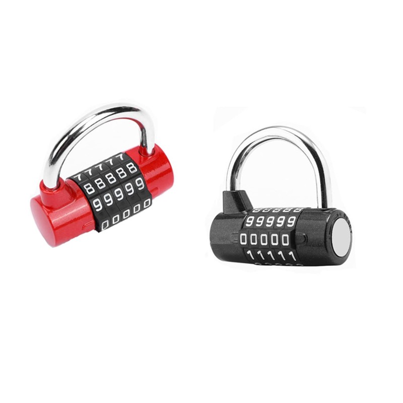 Maizoon Combination Lock 5 Digital Resettable Code Combo Durable Compact