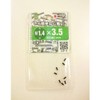 Yawata Screw Sara Precision Screw M1.4 x 3.5 mm Black P0.3 │ Nails/Screws Small Screws