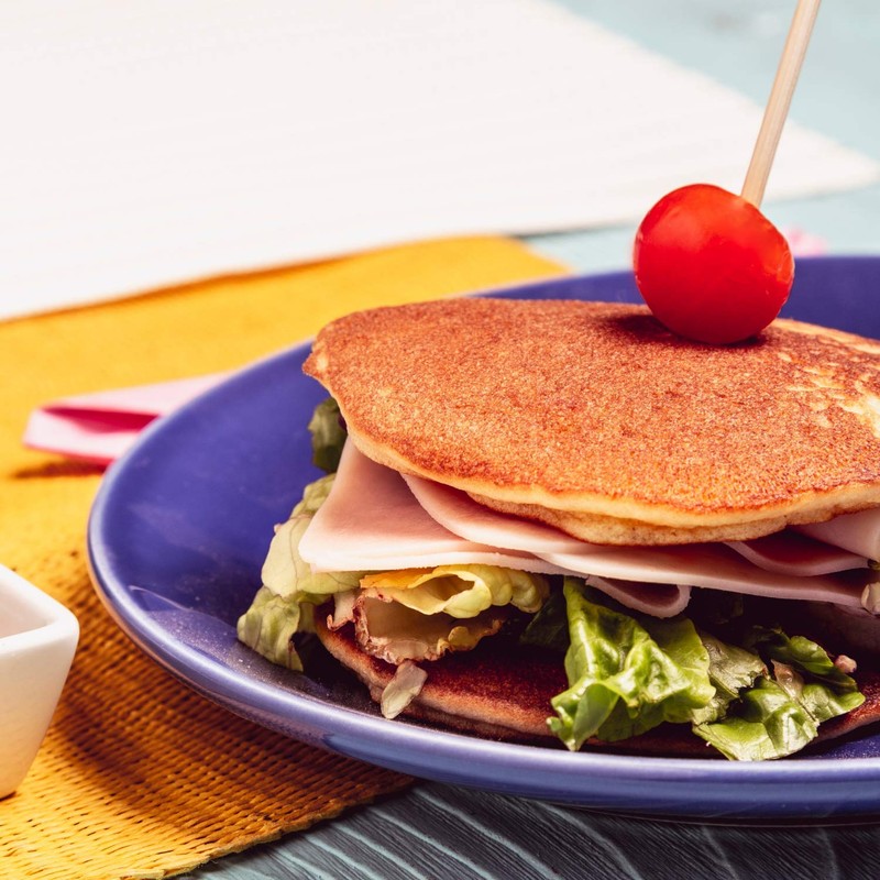 Morama, Harina Para Hotcakes Keto Hecha con Harina de Almendra