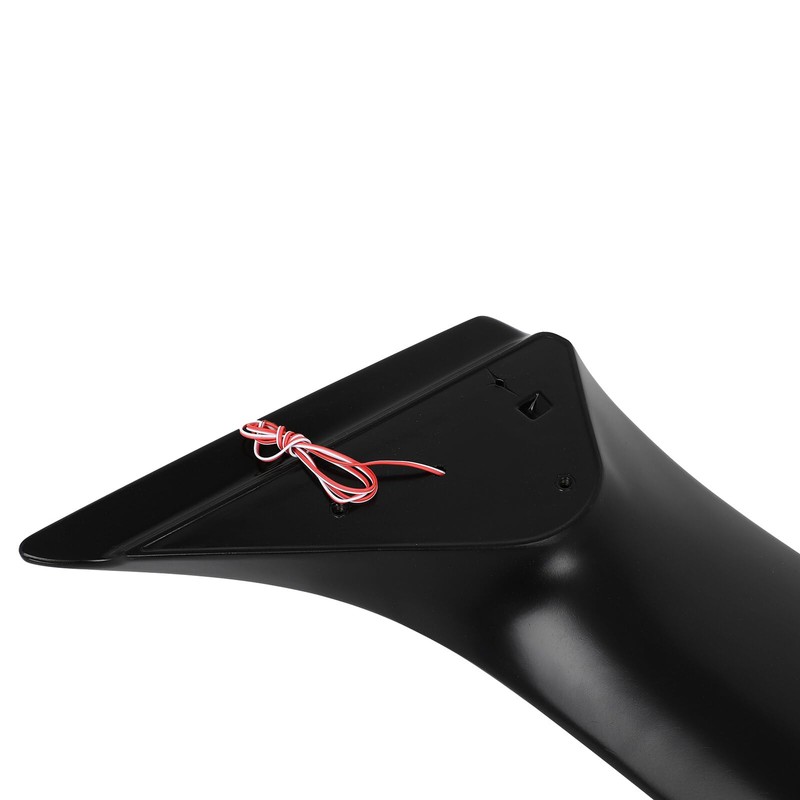ECCPP Rear Trunk Spoiler Wing With 3rd Brake Light ABS