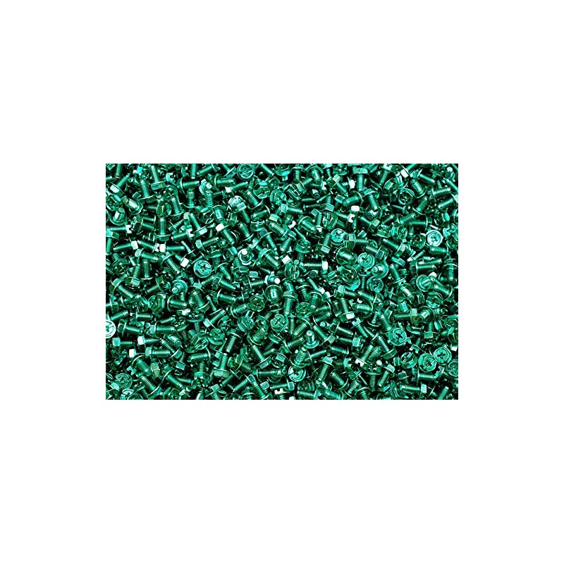 (900) Combo Drive Hex Washer Head 10-32 x 3/8 Grounding
