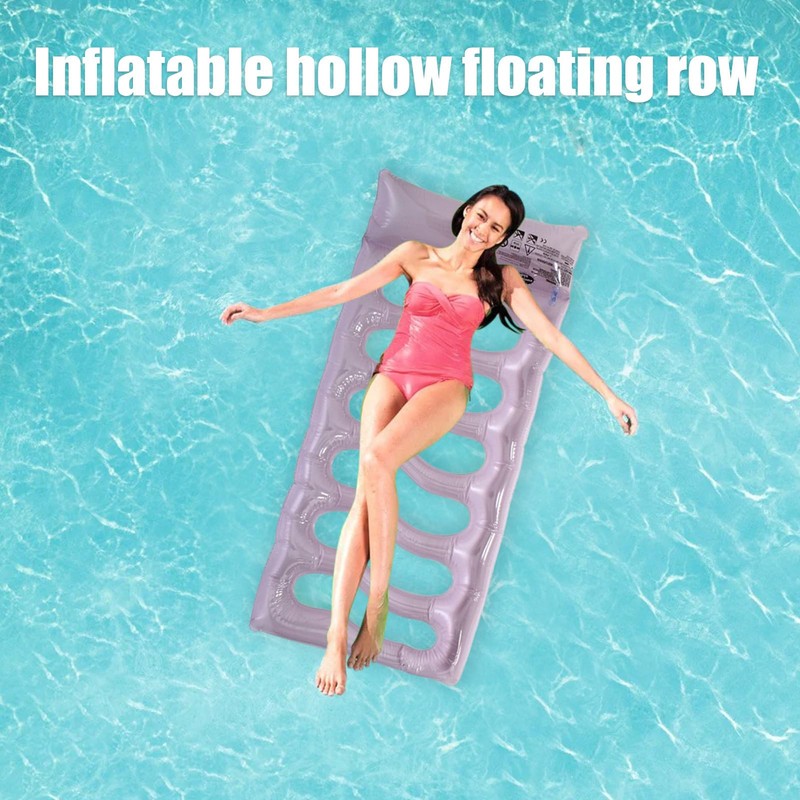 Pool Floats - Inflating Water Lounger | Foldable Portable Pool