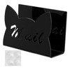 Mail Holder - Letter Holder for Desk,Clear Acrylic Postcard Sorter