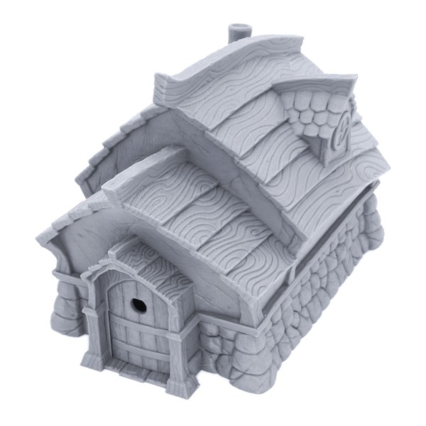 Fishing Village Home by Makers Anvil, 3D Printed Tabletop RPG