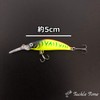 TackleTime Trout Lure Minnow Sinking Stream Lure 0.2 oz (5.5