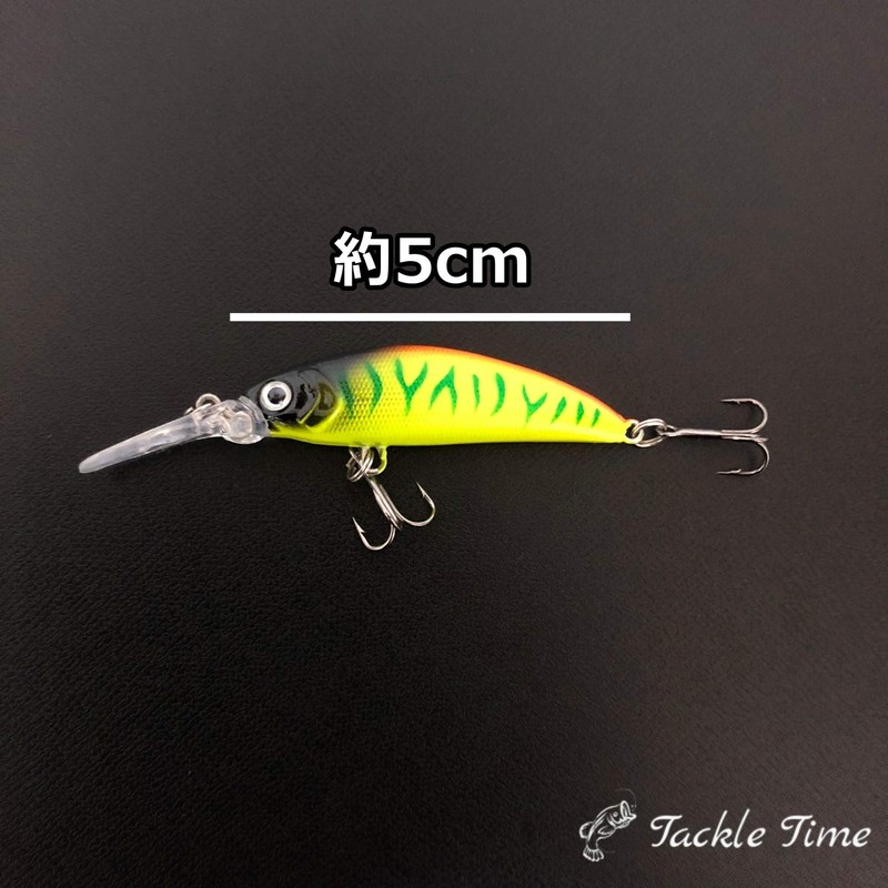 TackleTime Trout Lure Minnow Sinking Stream Lure 0.2 oz (5.5