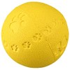 Trixie Natural Rubber Toy Dog Ball with Sound, 7 cm-
