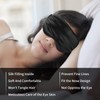 Side Sleep Eye Mask,Mulberry Silk Sleep Eye Mask 3D Contour