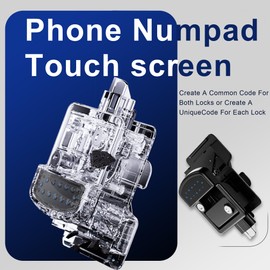 RV Door Lock Keyless Entry with Remote, Keypad Door Lock and Bluetooth Unlock.Secure and Convenient Camper Latch Replacement, RV Lock Replacement for Trailers (Remote Control)