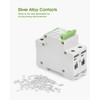 12V-110V DC Miniature Circuit Breaker, 60 Amp 2 Pole Battery