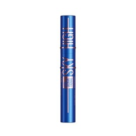Maybelline New York Sky High Mascara for Extreme Length & Full Volume with Bamboo Extract & Tower Flex Brush, Elegant Dark Blue for Radiant Eyes, Nuance: Navy Records, 7.2 ml