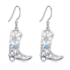 Cowboy Boot Earrings Nashville Country Earrings Western Earrings Jewelry Gifts for Women Cowgirl