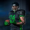 Repsters RPG1 Football Gloves - Adult & Youth Sizes (Emerald,