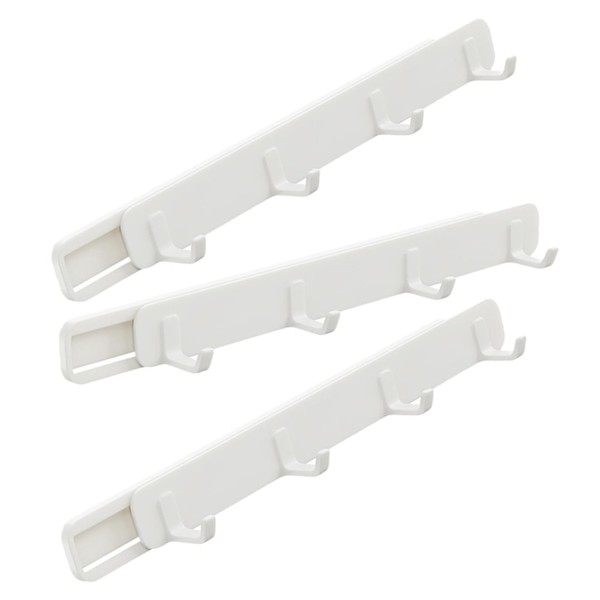 Garneck 3-Piece Robust Coat Stand, Wardrobe Organisation, Clothes Rack, Trouser