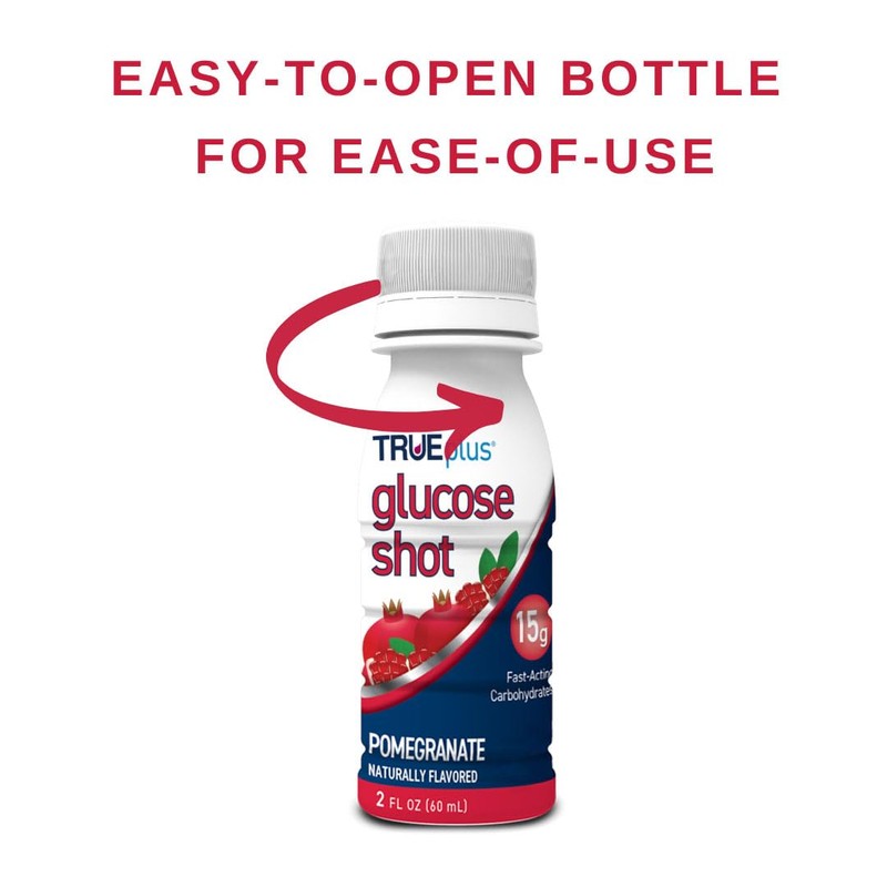 TRUEplus Glucose Shots 6 Bottles - Pomegranate