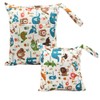 Bynsaer Wetbag Cloth Nappies, Wet Bag Cloth Nappies, 2 Pieces