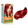Nisha Cream Hair Color (150 ml/each) Flame Red Pack of