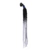 27.6in Motorcycle Helmet Woman Braids Wig Detachable Ponytail with Suction