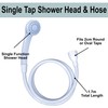 Home Flair Portable Shower | Push On Tap Shower Head