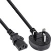 InLine 16651P Power Cable England to IEC Plug C13 1m