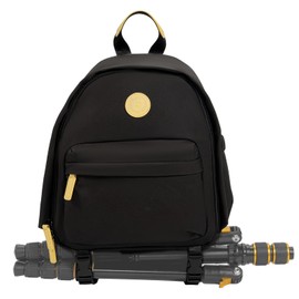 Cwatcun Camera Backpack Bag Small，Professional DSLR Camera Bag with Tripod Strap Laptop Compartment and Removable Padded Dividers Lightweight Photograhy Backpack Case for Cameras Accessories (Black)