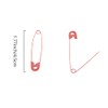 FAZHBARY 100 Count Safety Pins 1.77 Inch Metal Safety Pins
