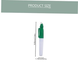 Sosoport 4Pcs Golfing Ball Stencil Plastic Alignment Tool for Accurate Marking Easy to Use Golf Clip Stencil for Improved Putting and Targeting for Practice and Tournaments