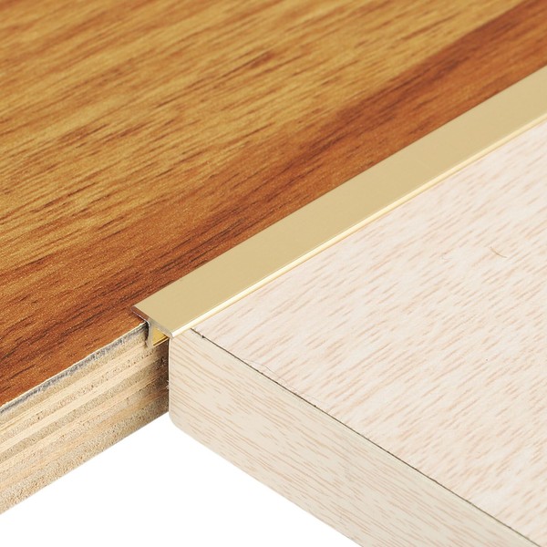 uxcell 2.9ft x 0.31" t Molding Floor Transition Strips, Aluminium