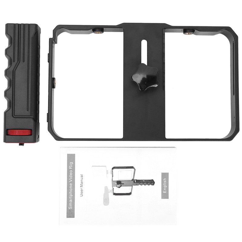 Universal Mobile Phone Handheld Cage Phone Stabilizer Live Shooting Follow