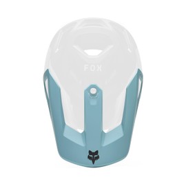 Fox Racing Proframe Visor-Rizer Visor, Light Blue Riser, S