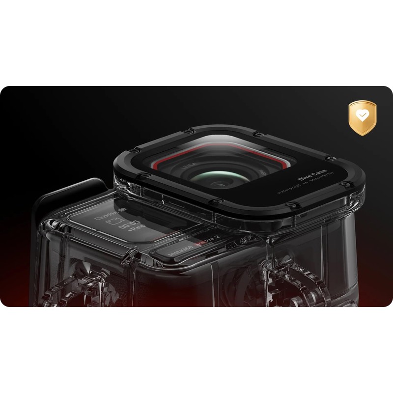 Insta360 Ace Pro 2 Dive Case, Waterproof Down to 197ft