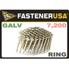 1-3/4" RING GALV COIL ROOFING NAILS 7,200ct | CRN134R