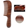 Honeydak Dandruff Comb, Hollow Tooth Button Scalp Psoriasis Multifunctional Lice