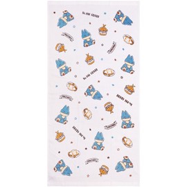 Hayashi CM481700 Bath Towel, Compact, Gauze Pile, Pokémon, 19.7 x 39.4 inches (50 x 100 cm), Gombe