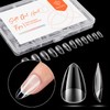 Modelones Nail Tip, Short Oval, Sanded Nail Tip, Short, Full