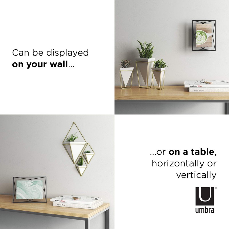 Umbra Prisma Picture Frame, 5 x 7 Photo Display for