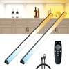 Under Cabinet Lighting Wireless with Remote,Rechargeable Battery Operated Closet Lights,3
