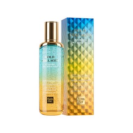 Farmstay Gold Collagen Nourishing 2-in-1 Serum Toner 130ml / 팜스테이 골드 콜라겐 너리싱 투인원 세럼 토너 130ml