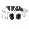 WSAYS Black Front Rear 2" Lift Coil Spacers Kit Fit