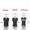 Router Bit Adapter for Router Bit HSS Split Bushing Collet