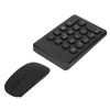 Numeric Keypad Portable Slim 2.4GHz USB Wireless Mini Black Numeric