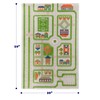 IVI 3D Play Rugs, Traffic Green, 39 x 59 inches
