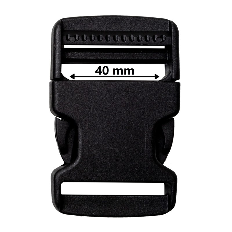 IPEA Plastic Buckles for Backpacks, Bags, Accessories - Pack of
