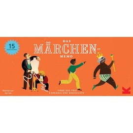 Laurence King Verlag The Fairy Tale Memo Children's Game, Silver