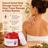 2 Pcs Warming Massage Gel for Body, Natural Herbal Body
