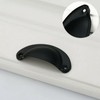 ACBBMNS 30pcs Shell Cup Handles Half Moon Vintage Cupboard Door