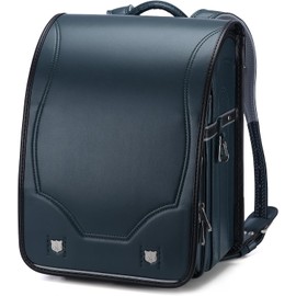 Baobab's wish Ransel Randoseru Backpack Semi-automatic satchel Japanese school bag for girls and boys PU leather bab-rng28 (Green)