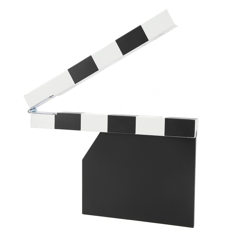 Film Director Clapper Board Density Board Movie Scene Clapboard for